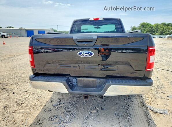 1FTMF1CB3JKE63808 2018 FORD F150 Black უკანა ხედი