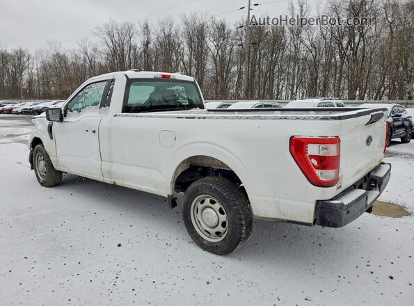 1FTMF1CB3MKD64782 2021 FORD F150 White Rear left