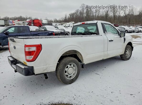 1FTMF1CB3MKD64782 2021 FORD F150 White Rear right