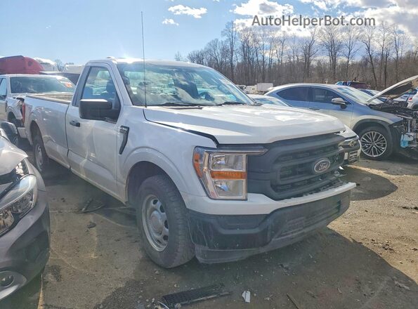 1FTMF1CB3MKD64782 2021 FORD F150 White Front right