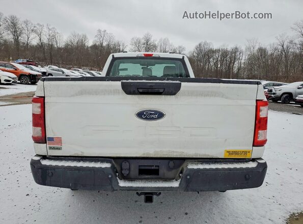1FTMF1CB3MKD64782 2021 FORD F150 White Rear view