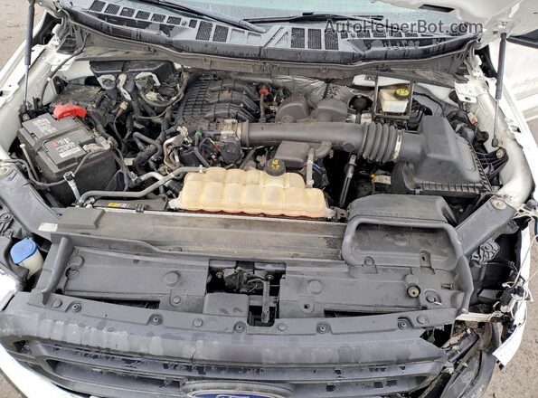 1FTMF1CB3MKD64782 2021 FORD F150 White Rear interior view