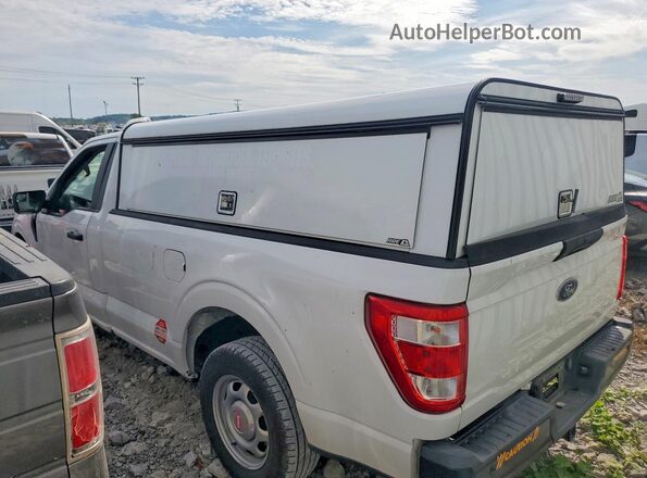 1FTMF1CB3NKE11357 2022 FORD F150 White უკანა მარცხენა
