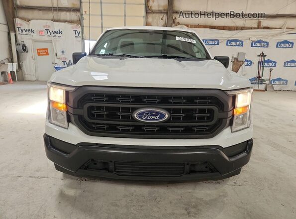 1FTMF1CB3NKE11357 2022 FORD F150 White ხელსაწყოთა პანელის ხედი