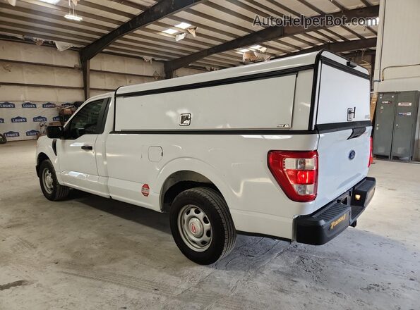 1FTMF1CB3NKE11357 2022 FORD F150 White ძრავის განყოფილების ხედი