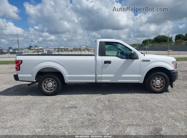 1FTMF1CB4KKC24785 2019 FORD F150 Белый Вид задней части салона