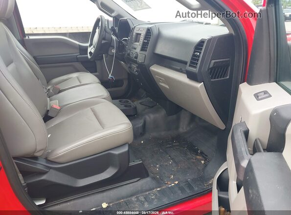 1FTMF1CB5KKE57641 2019 FORD F150 Red Widok wnętrza z przodu