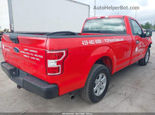 1FTMF1CB5KKE57641 2019 FORD F150 Red Tył prawy