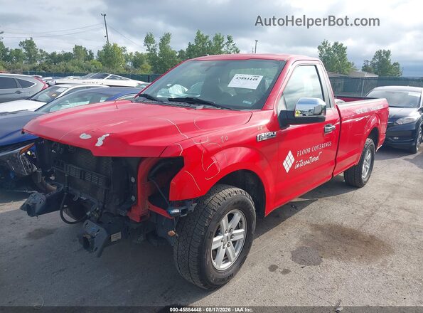 1FTMF1CB5KKE57641 2019 FORD F150 Red Przód lewy