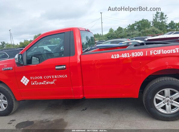 1FTMF1CB5KKE57641 2019 FORD F150 Red Widok wnętrza 360 stopni