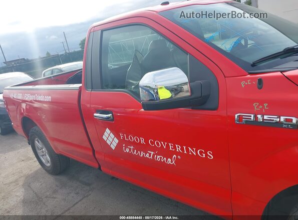 1FTMF1CB5KKE57641 2019 FORD F150 Red Widok wnętrza z tyłu