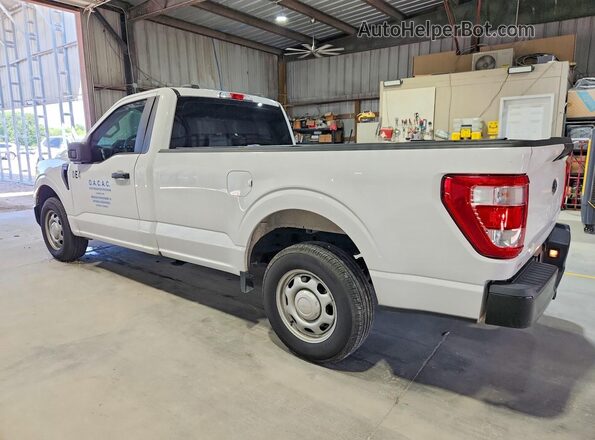 1FTMF1CB5MKE76869 2021 FORD F150 White Rear left