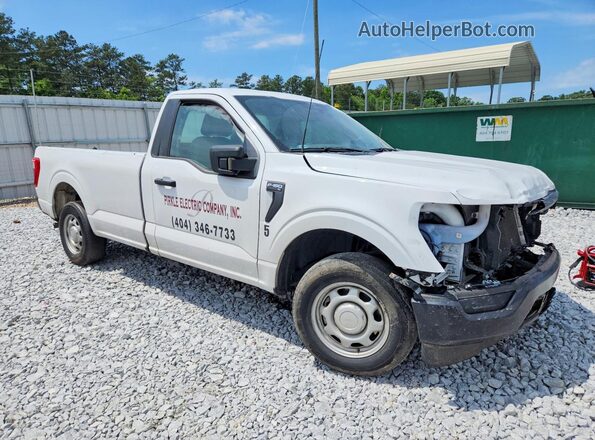 1FTMF1CB5NKF05191 2022 FORD F150 White Передня права чверть