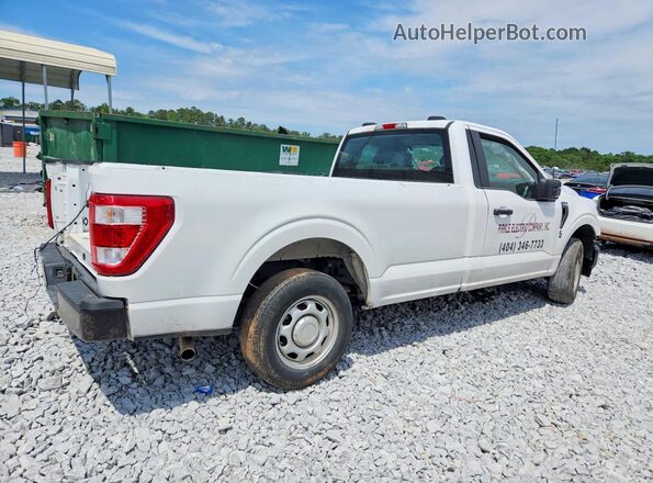 1FTMF1CB5NKF05191 2022 FORD F150 White Задня права чверть