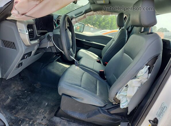 1FTMF1CB5NKF05191 2022 FORD F150 White Вид салону спереду