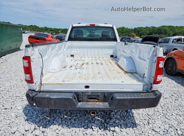 1FTMF1CB5NKF05191 2022 FORD F150 White Вид ззаду