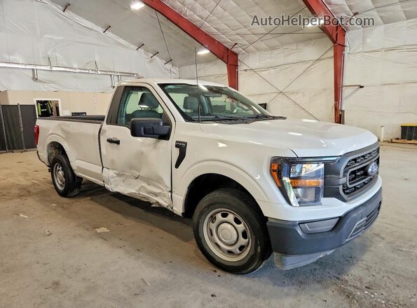 1FTMF1CB5PKE33119 2023 FORD F150 Белый Передняя правая четверть