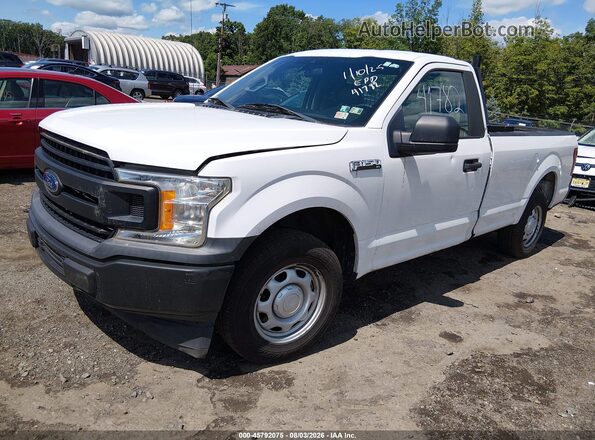 1FTMF1CB6KKC41782 2019 FORD F150 White Front left