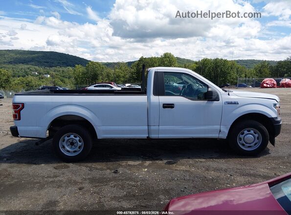 1FTMF1CB6KKC41782 2019 FORD F150 White Rear interior view