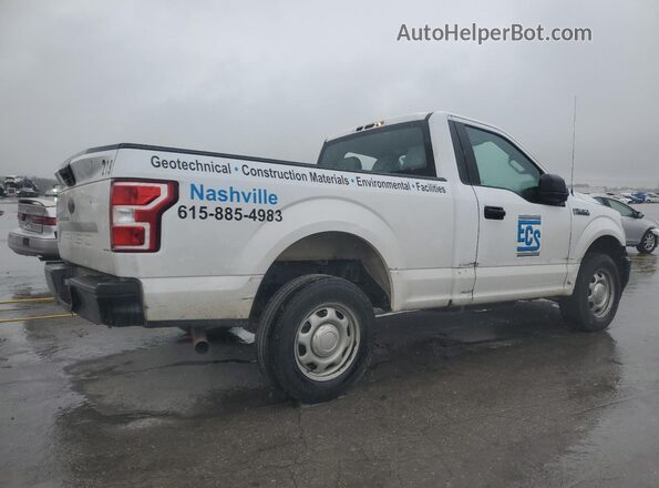 1FTMF1CB6KKE52125 2019 FORD F150 White Tył prawy