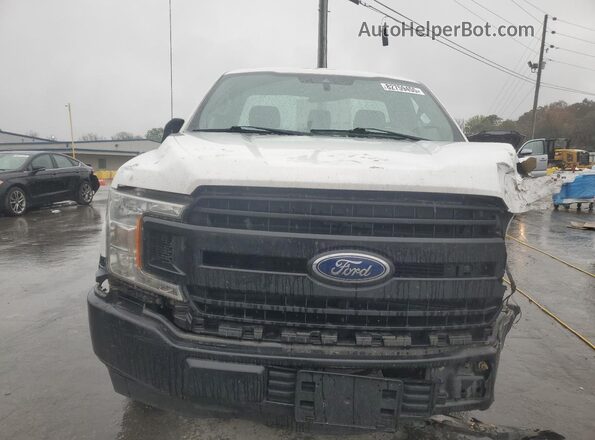 1FTMF1CB6KKE52125 2019 FORD F150 White Widok z przodu