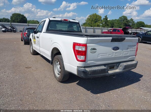 1FTMF1CB6MKE90926 2021 FORD F150 White Tył lewy