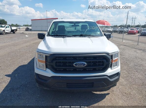 1FTMF1CB6MKE90926 2021 FORD F150 White Widok zestawu wskaźników