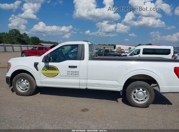 1FTMF1CB6MKE90926 2021 FORD F150 White Widok wnętrza 360 stopni