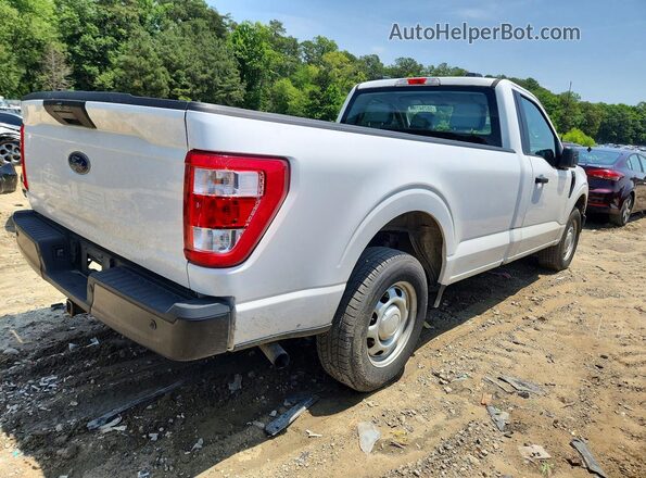 1FTMF1CB6PKE91255 2023 FORD F150 Белый Задняя правая четверть