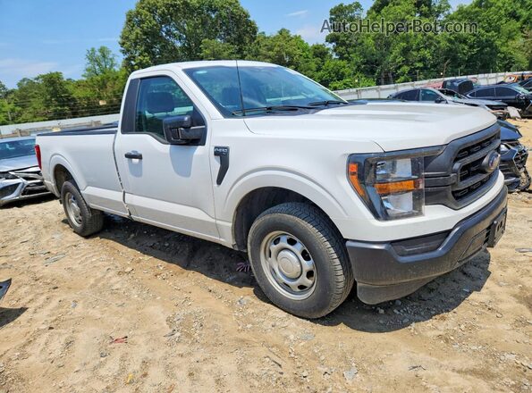 1FTMF1CB6PKE91255 2023 FORD F150 Белый Передняя правая четверть