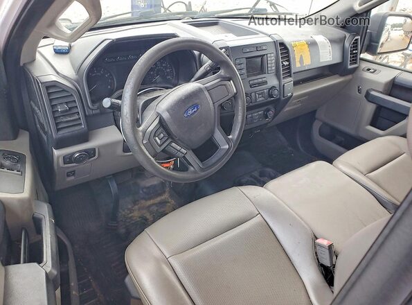 1FTMF1CB7JKF29518 2018 FORD F150 White Առջևի վահանակի տեսք