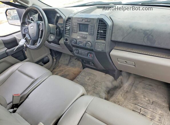 1FTMF1CB7KKD30003 2019 FORD F150 White Dashboard view