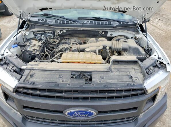 1FTMF1CB7KKD30003 2019 FORD F150 White Rear interior view