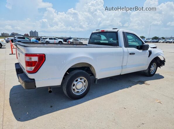 1FTMF1CB7MKD44194 2021 FORD F150 White უკანა მარჯვენა