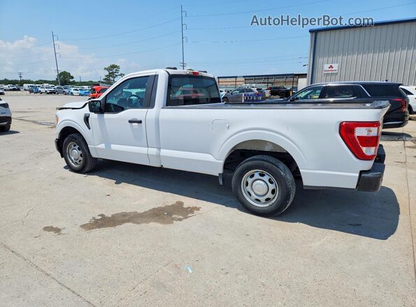 1FTMF1CB7MKD44194 2021 FORD F150 White უკანა მარცხენა