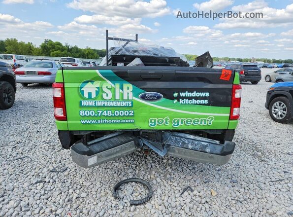 1FTMF1CB7MKF13498 2021 FORD F150 Black Rear view
