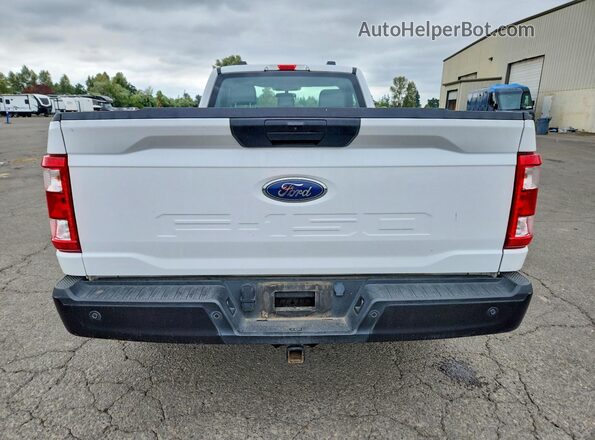 1FTMF1CB7NKF06066 2022 FORD F150 White Vista trasera