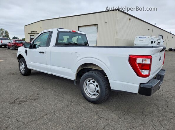 1FTMF1CB7NKF06066 2022 FORD F150 White Trasero izquierdo