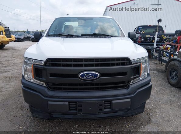 1FTMF1CB8JKF31309 2018 FORD F150 Белый Вид щитка приборов