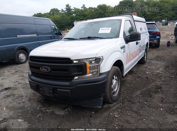 1FTMF1CB8KKD10570 2019 FORD F150 White Przód lewy