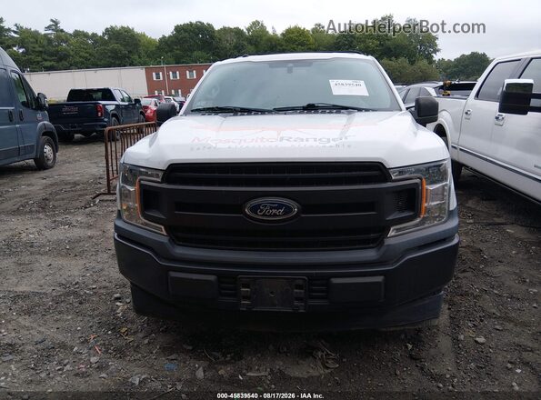 1FTMF1CB8KKD10570 2019 FORD F150 White Widok zestawu wskaźników