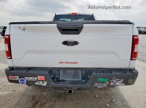 1FTMF1CB8KKE90195 2019 FORD F150 White უკანა ხედი