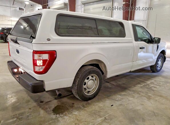 1FTMF1CB8MKD56113 2021 FORD F150 White Задня права чверть