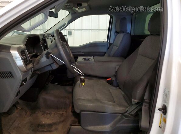 1FTMF1CB8MKD56113 2021 FORD F150 White Вид салону спереду