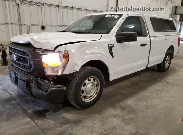1FTMF1CB8MKD56113 2021 FORD F150 White Панорамний вид салону 360°