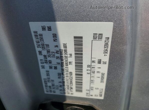 1FTMF1CB9KKD21609 2019 FORD F150 Silver ძრავის განყოფილების ხედი