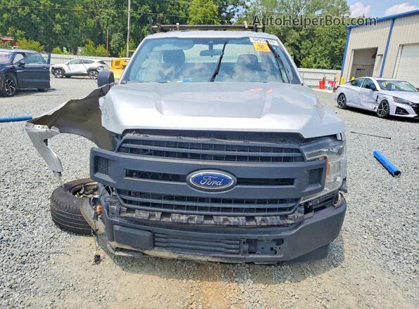 1FTMF1CB9KKD21609 2019 FORD F150 Silver წინა ხედი