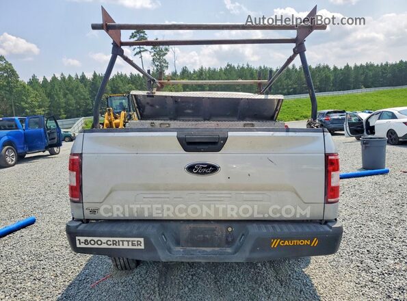 1FTMF1CB9KKD21609 2019 FORD F150 Silver უკანა ხედი