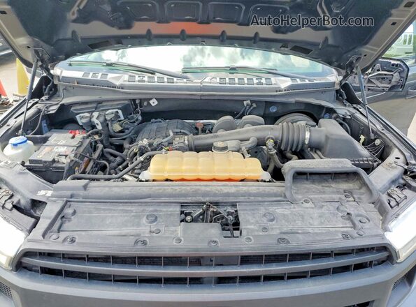 1FTMF1CBXKKC65227 2019 FORD F150 Gray უკანა სალონის ხედი