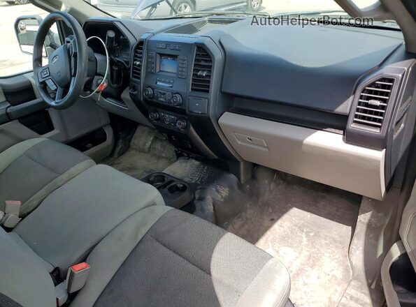 1FTMF1CBXKKC65227 2019 FORD F150 Gray წინა პანელის ხედი